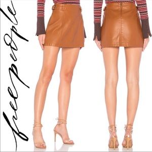 Charli Vegan Mini Skirt